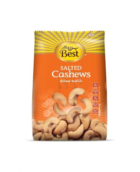 BEST SALTED CASHEWS POUCH 150GM