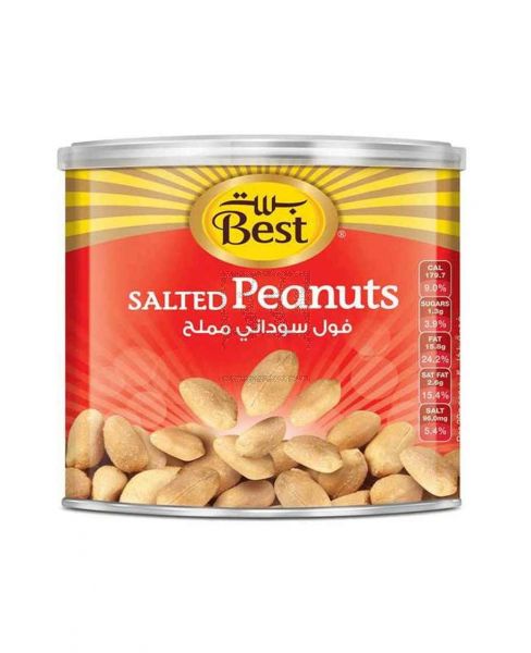 BEST SALTED PEANUTS CAN 110GM