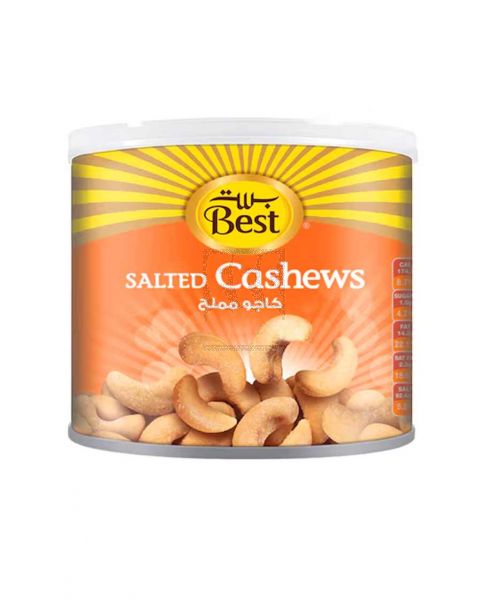 BEST SALTED CASHEWS CAN 110GM