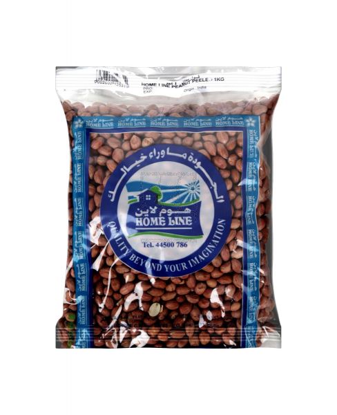 HOME LINE PEANUT PEELED 1KG
