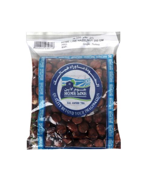 HOME LINE HAZELNUT 250GM