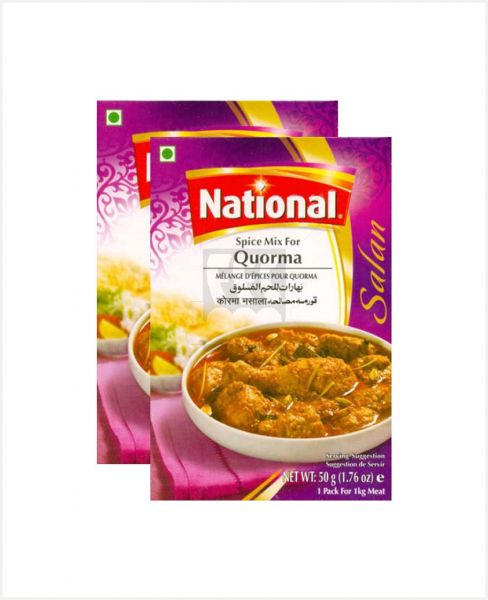 NATIONAL SPICE MIX FOR QUORMA (50GMX2) 100GM
