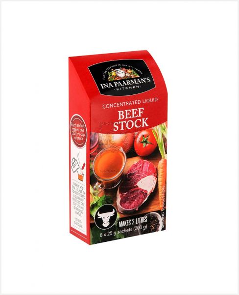 INA PAARMAN'S CONCENTRATED LIQUID REAL BEEF STOCK 200GM