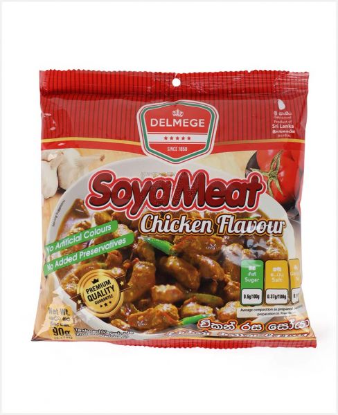 DELMEGE SOYA MEAT CHICKEN FLAVOUR 90GM