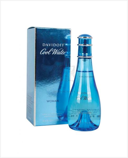 DAVIDOFF COOL WATER EDT FOR WOMAN 100ML