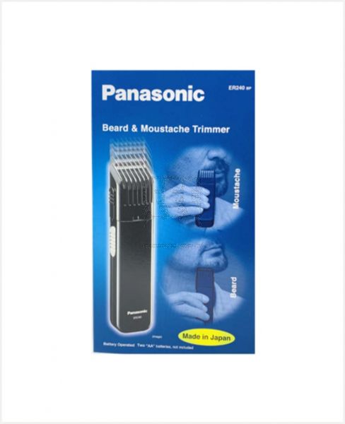 PANASONIC BEARD & MOUSTACHE TRIMMER ER240