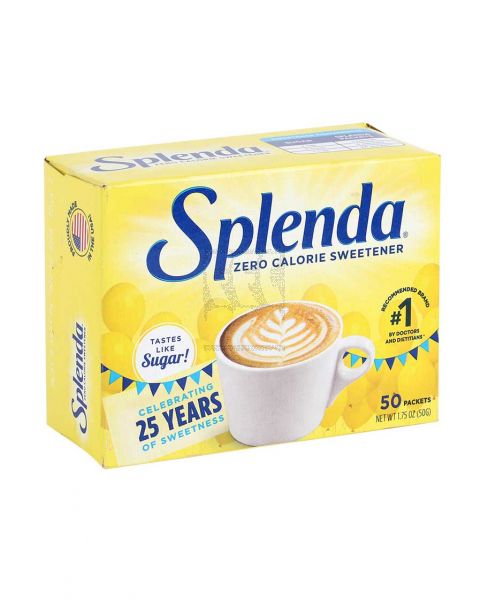 SPLENDA ZERO CALORIE SWEETENER 50PACKETS 1.75OZ(50GM)