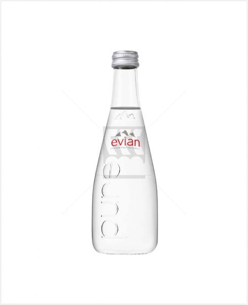 Evian Water 330ml (Glass Bottle)