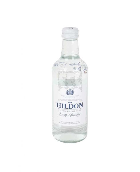 HILDON SPARKLING MINERAL WATER GLASS 330ML