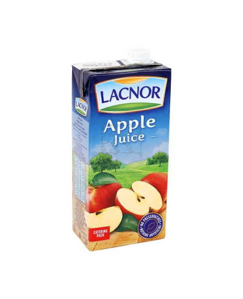 LACNOR APPLE JUICE 1LTR
