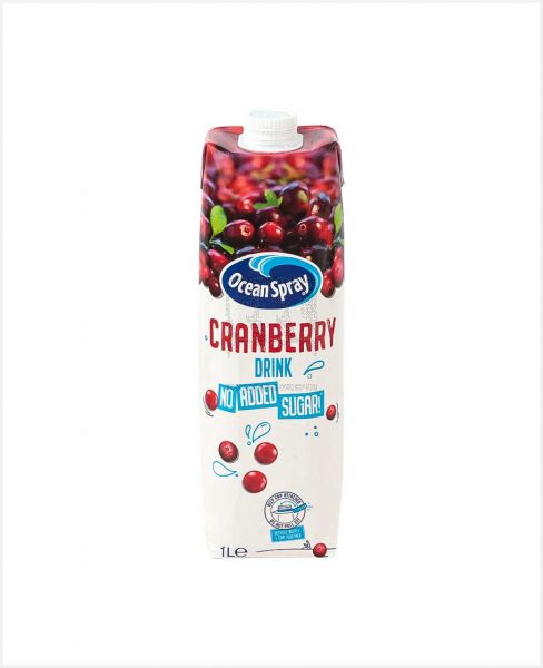 OCEAN SPRAY CRANBERRY DRINK NO ADDED SUGAR 1LTR