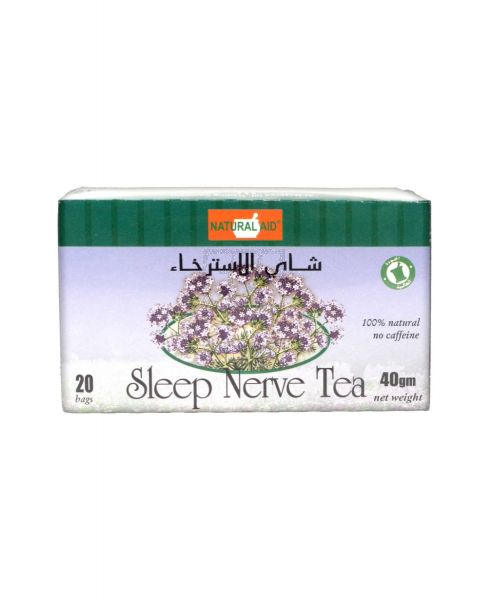 NATURAL AID SLEEP NERVE TEA 20 BAGS 40GM