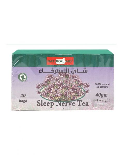 NATURAL AID SLEEP NERVE TEA 20 BAGS 40GM