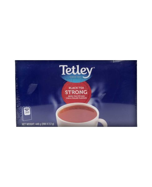 TETLEY DRAWSTRING STRONG TEA 200X2.2GM (440GM)