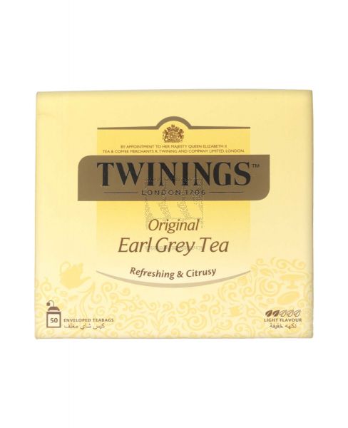 TWININGS EARL GREY TEA (50'SX2GM) 100GM