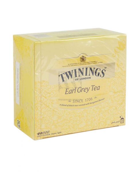 TWININGS EARL GREY TEA (50'SX2GM) 100GM