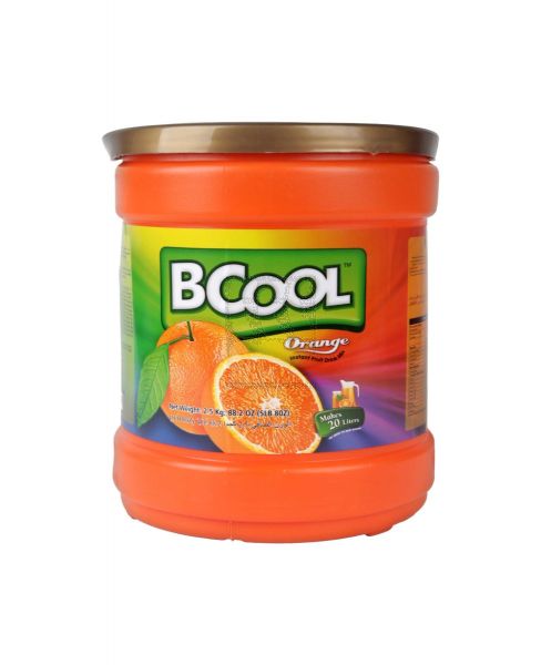 BCOOL ORANGE FRUIT DRINK MIX 2.5KG