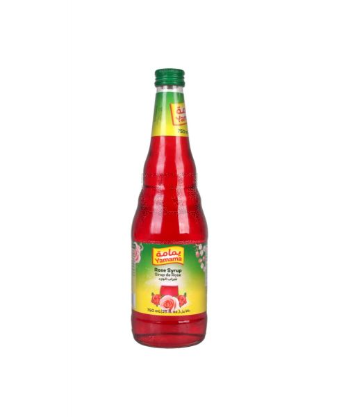 YAMAMA ROSE SYRUP 600ML +25% EXTRA FREE
