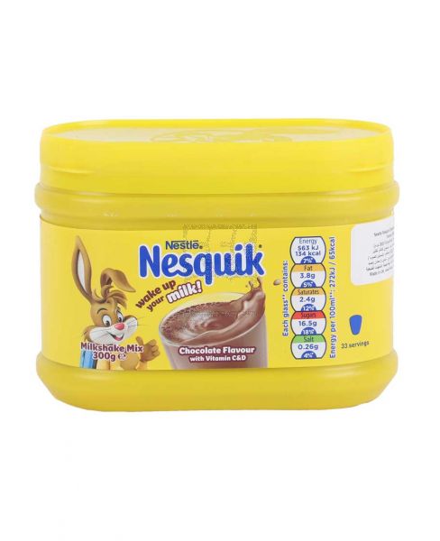 NESTLE NESQUIK CHOCOLATE FLAVOUR DRINK 300GM