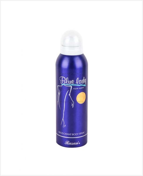 RASASI BLUE LADY DEODORANT BODY SPRAY 200ML