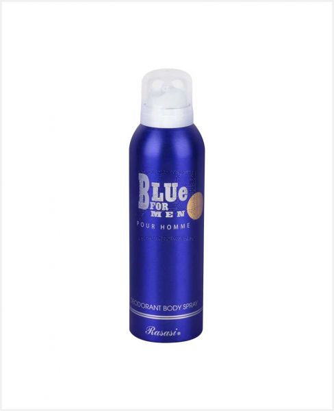 RASASI BLUE FOR MEN DEODORANT BODY SPRAY 200ML