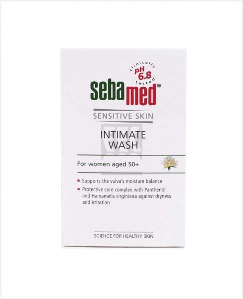 SEBAMED FEMININE INTIMATE WASH MENOPAUSE PH6.8 200ML