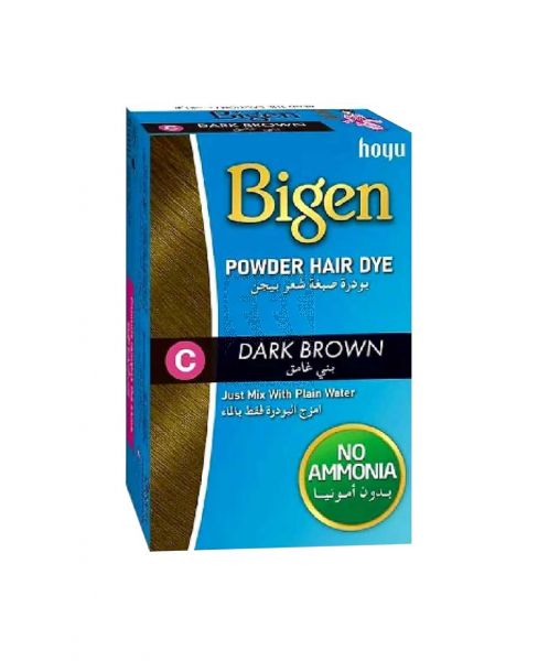 BIGEN POWDER HAIR DYE DARKBROWN 6GM