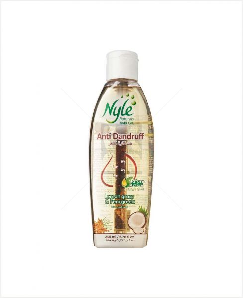 NYLE ACTIVE ANTI-DANDRUFF HERBAL HAIR OIL 200ML