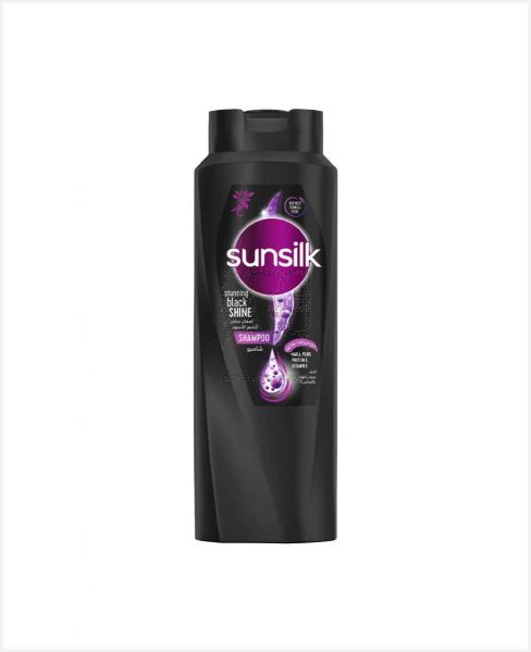 SUNSILK STUNNING BLACK SHINE SHAMPOO 700ML