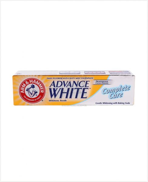 ARM & HAMMER ADV/WHITE TOOTH PASTE COMPLETE CARE 115GM