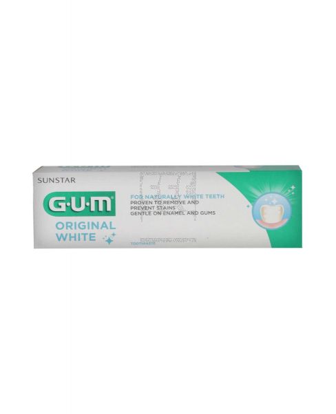 GUM ORIGINAL WHITE TOOTH PASTE 75ML