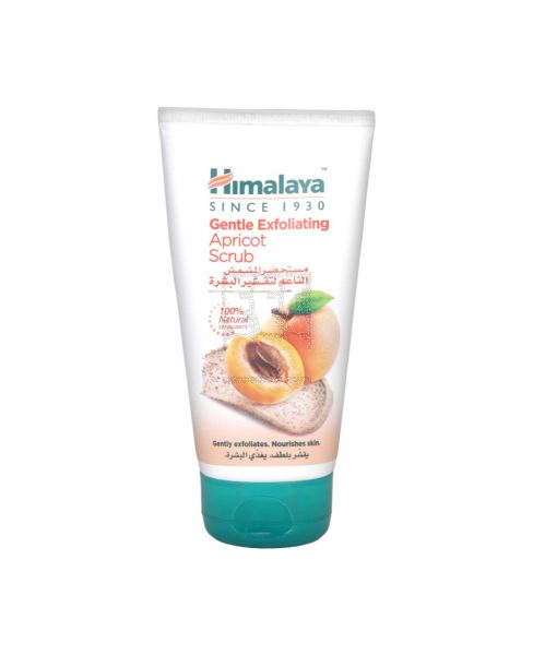 HIMALAYA HERBALS GENTLE EXFOLIATING APRICOT SCRUB 150ML
