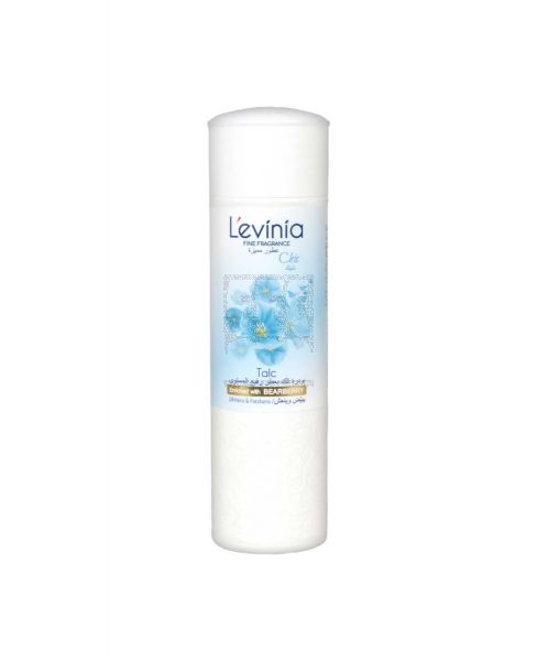 L'EVINIA CHIC FINE FRAGRANCE TALC 125GM