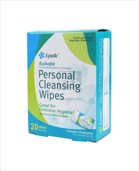 EPIELLE PERSONAL CLEANSING WIPES 20PCS