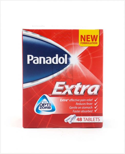 Panadol Extra With Optizorb 48 Tablets