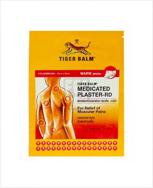 TIGER BALM PLASTER-RD WARM 7CM X10CM 2PCS