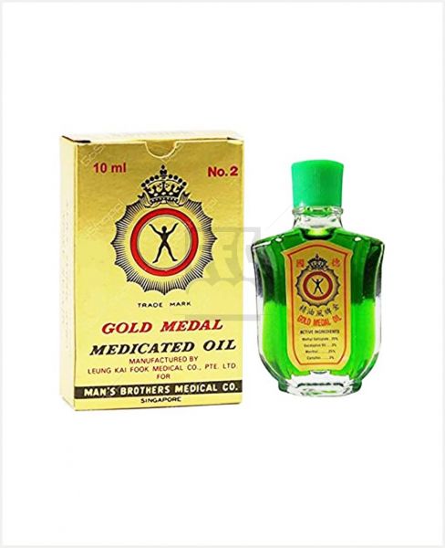 GOLD MEDAL MEDICATED OIL NO2 10ML