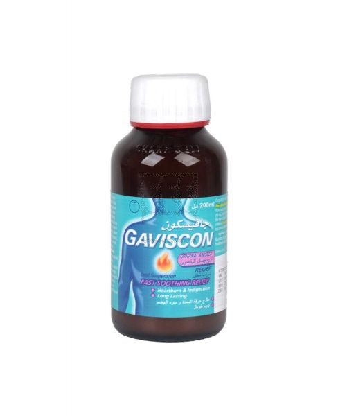 GAVISCON FAST SOOTHING RELIEF ORIGINAL ANISEED 200ML