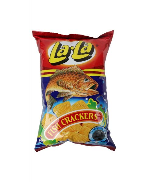 LALA FISH CRACKERS 100GM