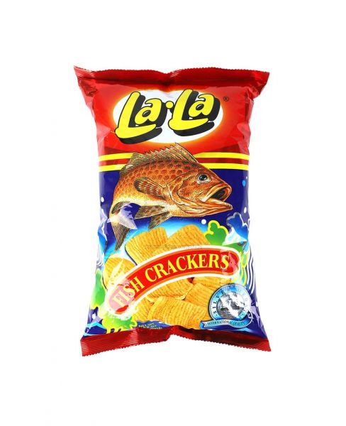 LALA FISH CRACKERS 100GM