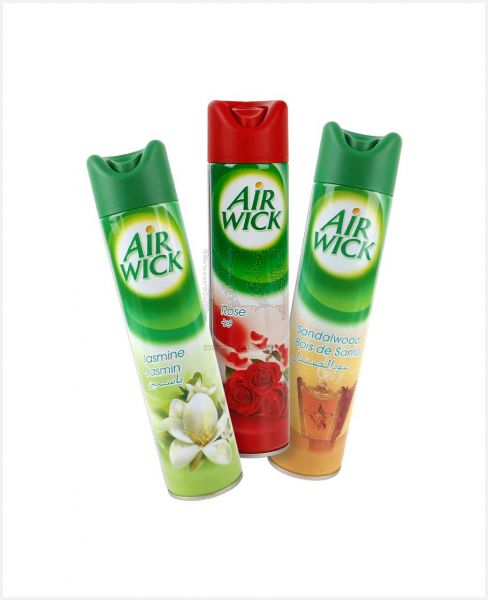 AIR WICK AIR FRESHENER VANILLA 300ML 2+1FREE