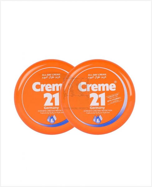 CREME 21 ALL DAY CREAM 250ML TWIN PACK S/OFFER