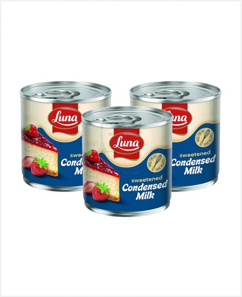 LUNA SWEETENED CONDENSED MILK 370GM X 3PCS S/OFFER