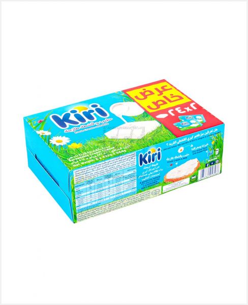 KIRI PORTION CHEESE CREAM 24PCS 2X432GM