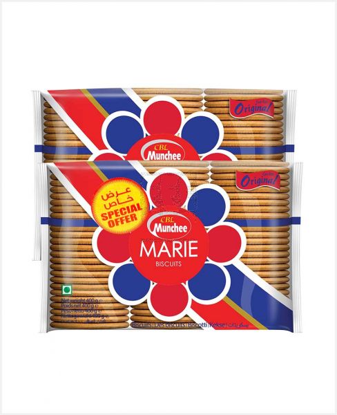 MUNCHEE MARIE BISCUITS 400GM TWIN PACK S/OFFER