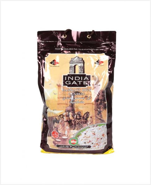 INDIA GATE CLASSIC BASMATI RICE 5KG+1KG S/OFFER