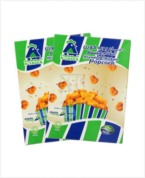 A'SAFFA CHICKEN POP CORN 300GM TWIN PACK S/OFFER