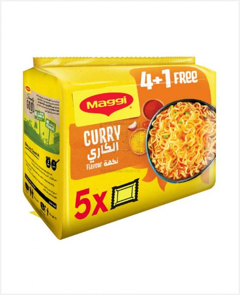 MAGGI NOODLES CURRY 79GM 4+1 FREE