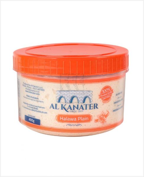 AL KANATER HALAWA PLAIN 400GM 15% OFF S/OFFER