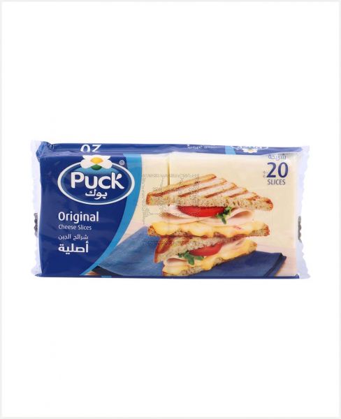 PUCK REGULAR CHEESE 20 SLICES 400GM PROMO